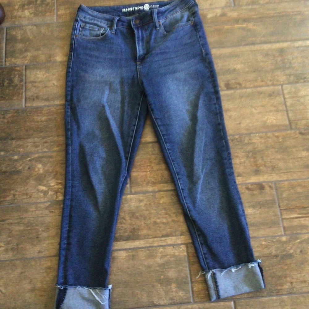 Max Studio High Rise Skinny Jeans 10